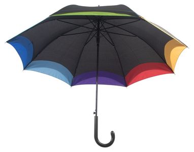 Зонт с лого Arcus, цвет черный - AP808411- Фото №3