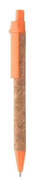 Ручка шариковая  Subber из пробки, цвет оранжевый - AP809605-03- Фото №1