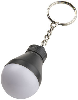 Брелок Aquila LED, колір чорний глянсовий, білий - 10431900- Фото №4