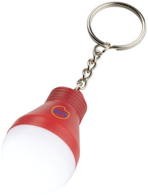 Брелок Aquila LED, колір червоний, білий - 10431902- Фото №2