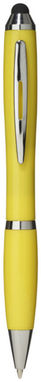 Ручка-стилус кулькова Nash, колір жовтий - 10673908- Фото №1