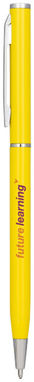 Ручка шариковая , цвет желтый - 10720105- Фото №2