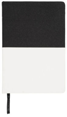 Блокнот А5, колір суцільний чорний - 10723600- Фото №3