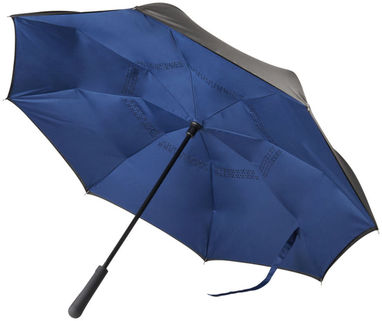 Зонт Lima 23'', цвет сплошной черный, темно-синий - 10911301- Фото №1