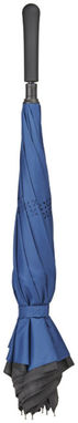 Зонт Lima 23'', цвет сплошной черный, темно-синий - 10911301- Фото №4