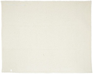 Плед из шерпы-флиса Lauren, цвет сплошной черный - 11293400- Фото №4