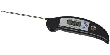 Термометр для барбекю, цвет сплошной черный - 11295100- Фото №2