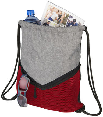 Рюкзак на мотузках спортивний Voyager, колір червоний - 12038501- Фото №1