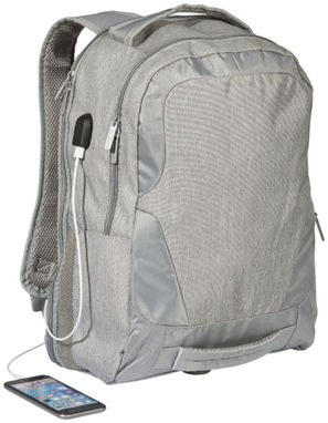 Рюкзак для ноутбука Overland, цвет серый - 12038802- Фото №4