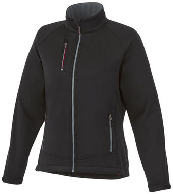Куртка женская мягкая Chuck, цвет сплошной черный  размер L - 33347993- Фото №1