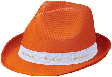 Шляпа Trilby, цвет оранжевый - 38663330- Фото №2