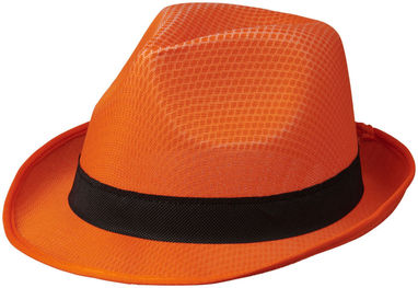 Шляпа Trilby, цвет оранжевый - 38663330- Фото №4