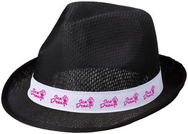 Шляпа Trilby, цвет сплошной черный - 38663990- Фото №2