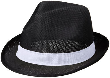 Шляпа Trilby, цвет сплошной черный - 38663990- Фото №5