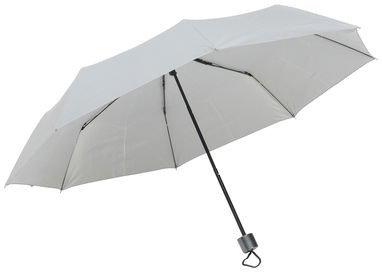 Зонт складной FLASHY, цвет серебристый - 56-0107000- Фото №1