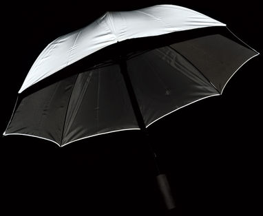 Зонт-трость Shiny, цвет серебристый - 56-0107001- Фото №3