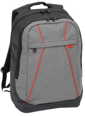 Рюкзак SPLIT, цвет серый, красный - 56-0819628- Фото №1