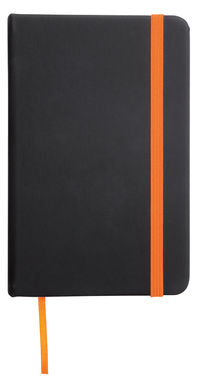 Блокнот LECTOR А5, колір чорний, помаранчевий - 56-1103286- Фото №1