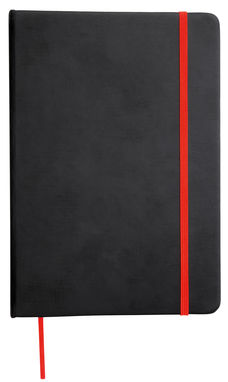 Блокнот  LECTOR А6, цвет чёрный, красный - 56-1103288- Фото №1