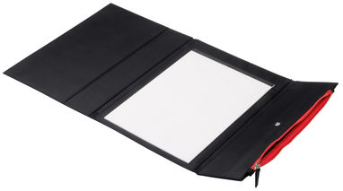 Портфель ZIPPER А4, колір чорний, червоний - 56-1103297- Фото №3