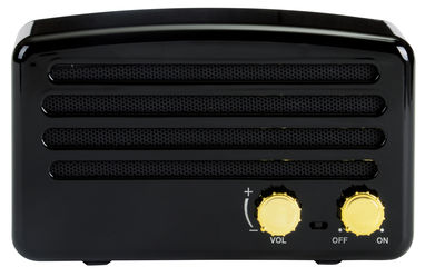 Динамік Bluetooth OLDIE, колір чорний - 58-8106025- Фото №2