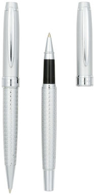 Набір ручок подарунковий Musetta, колір сріблястий - 10721300- Фото №4