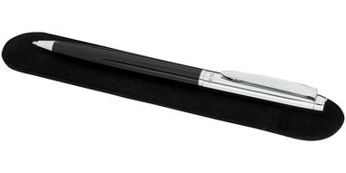 Ручка шариковая Cepheus , цвет сплошной черный, серебристый - 10721401- Фото №4