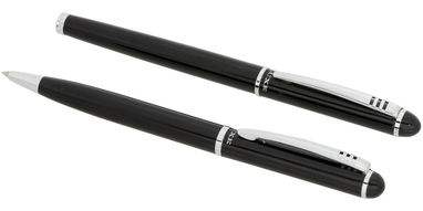 Набір ручок подарунковий Andante, колір суцільний чорний - 10728300- Фото №5