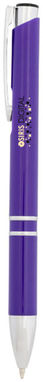Ручка шариковая АБС Mari, цвет пурпурный - 10729911- Фото №2