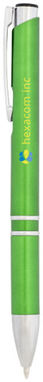 Ручка шариковая АБС Mari, цвет зеленый - 10729912- Фото №2