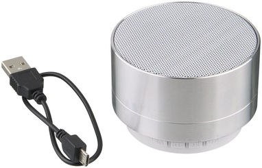 Динамик Bluetooth, колір сріблястий - 12394301- Фото №5