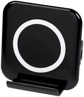 Зарядна підставка для телефону Catena, колір суцільний чорний - 12394700- Фото №7