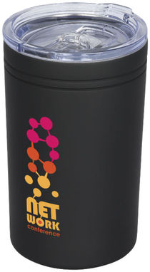 Термос вакуумный Pika , цвет сплошной черный - 10054700- Фото №2