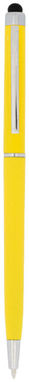 Ручка-стилус шариковая Valeria ABS, цвет желтый - 10730006- Фото №1