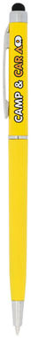 Ручка-стилус шариковая Valeria ABS, цвет желтый - 10730006- Фото №2