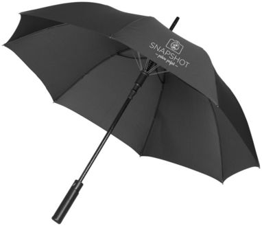 Зонт автоматический Riverside 23'', цвет сплошной черный - 10913000- Фото №2
