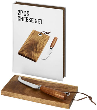 Набір подарунковий для сиру Nantes , колір дерево - 11294300- Фото №1