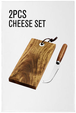 Набір подарунковий для сиру Nantes , колір дерево - 11294300- Фото №3