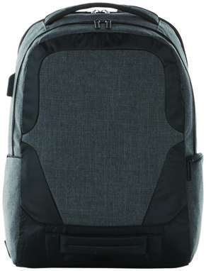 Рюкзак Vault для ноутбука , цвет серый яркий, сплошной черный - 12021701- Фото №3