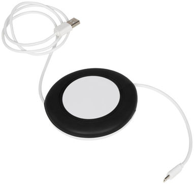 Nebula Wireless Pad-BK, колір суцільний чорний - 12397600- Фото №6