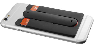 Наушники Silic Phone Wallet-WH, цвет сплошной черный - 13499200- Фото №4