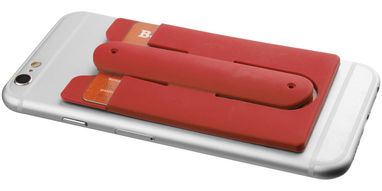 Навушники Silic Phone Wallet-RD, колір червоний - 13499204- Фото №4
