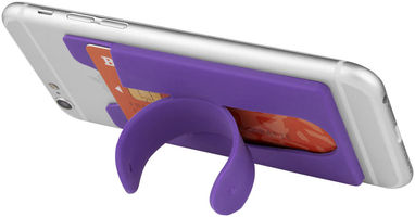 Навушники Silic Phone Wallet-PP, колір пурпурний - 13499206- Фото №6