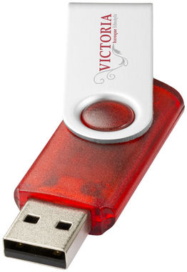 Флешка-твистер 1GB, цвет красный - 1Z44003D-1GB- Фото №4