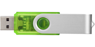 Флешка-твістер 1GB, колір зелений - 1Z44007D-1GB- Фото №3