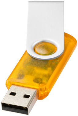 Флешка-твистер 1GB, цвет оранжевый - 1Z44010D-1GB- Фото №1