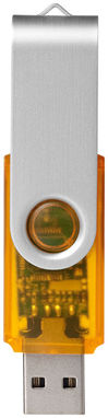 Флешка-твистер 1GB, цвет оранжевый - 1Z44010D-1GB- Фото №3