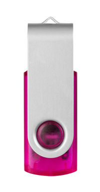 Флешка-твистер 1GB, цвет розовый - 1Z44014D-1GB- Фото №2
