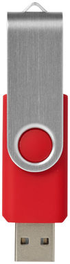 Флешка-твистер 1GB, цвет средне-красный - 1Z41006D-1GB- Фото №3