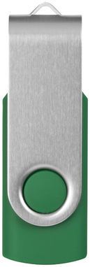 Флешка-твістер 1GB, колір зелений - 1Z41007D-1GB- Фото №2